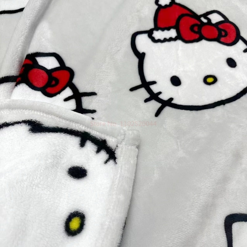 Sanrio Hello Kitty Halloween Plush Blanket