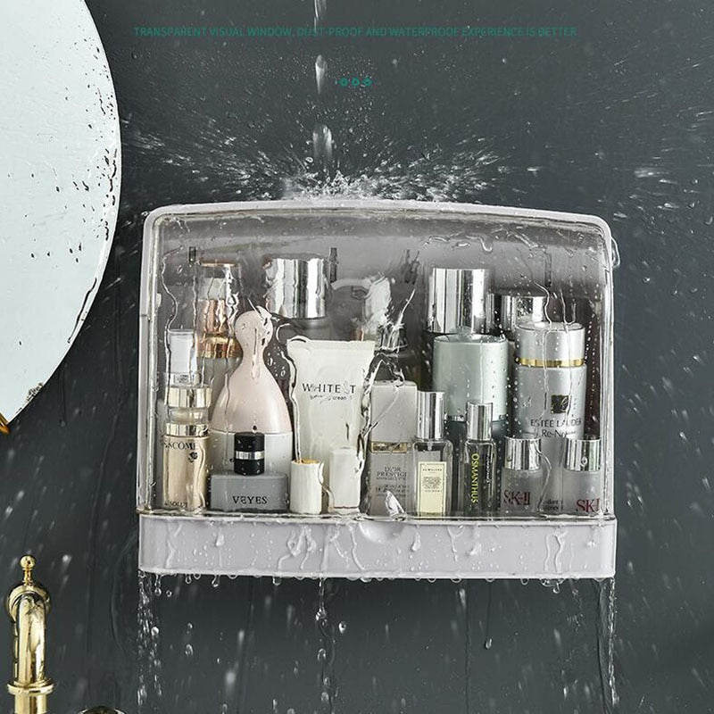 Square Wall-Mounted Cosmetic Storage Box
