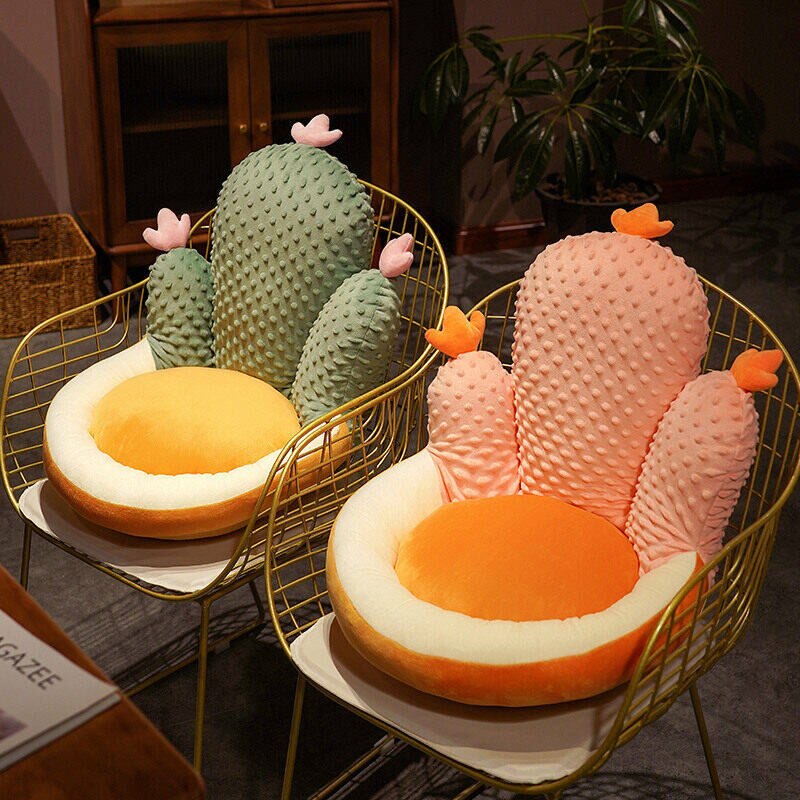 Plush Cactus Cushion
