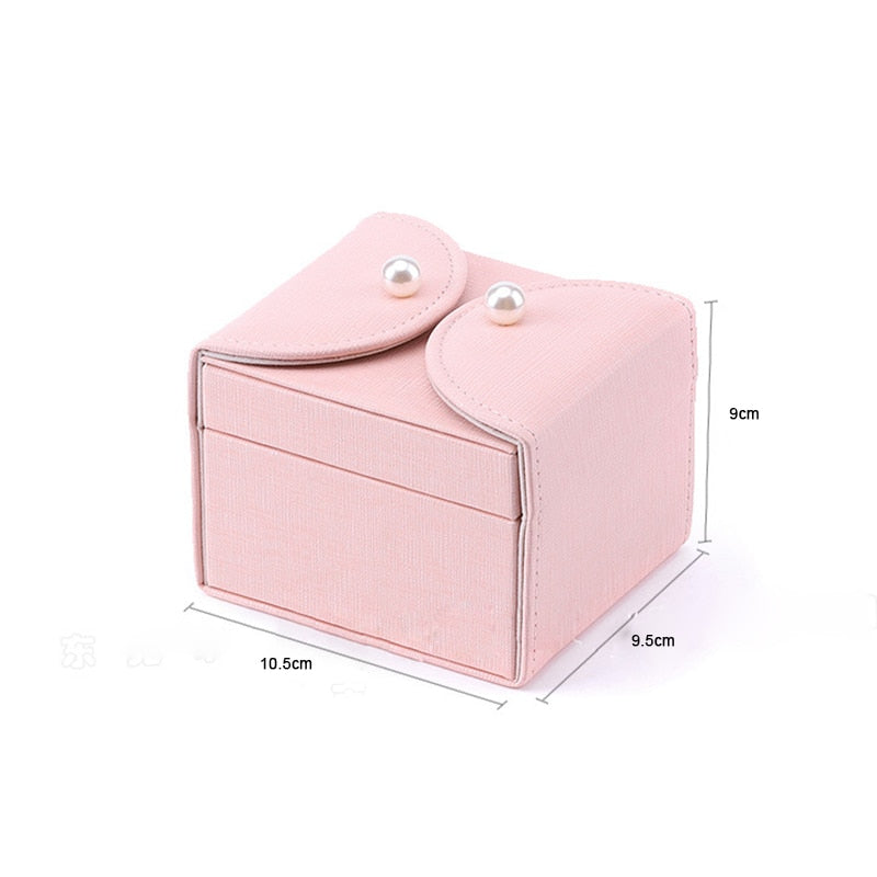 Mini Double Layer Jewelry Organizer Box