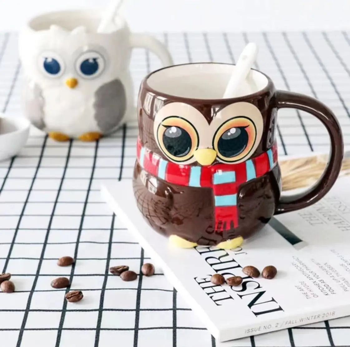 Cute Animal Shaped Coffee Cups
