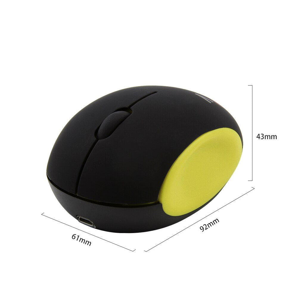 Cute Kitty Mini Wireless Rechargeable USB Mouse