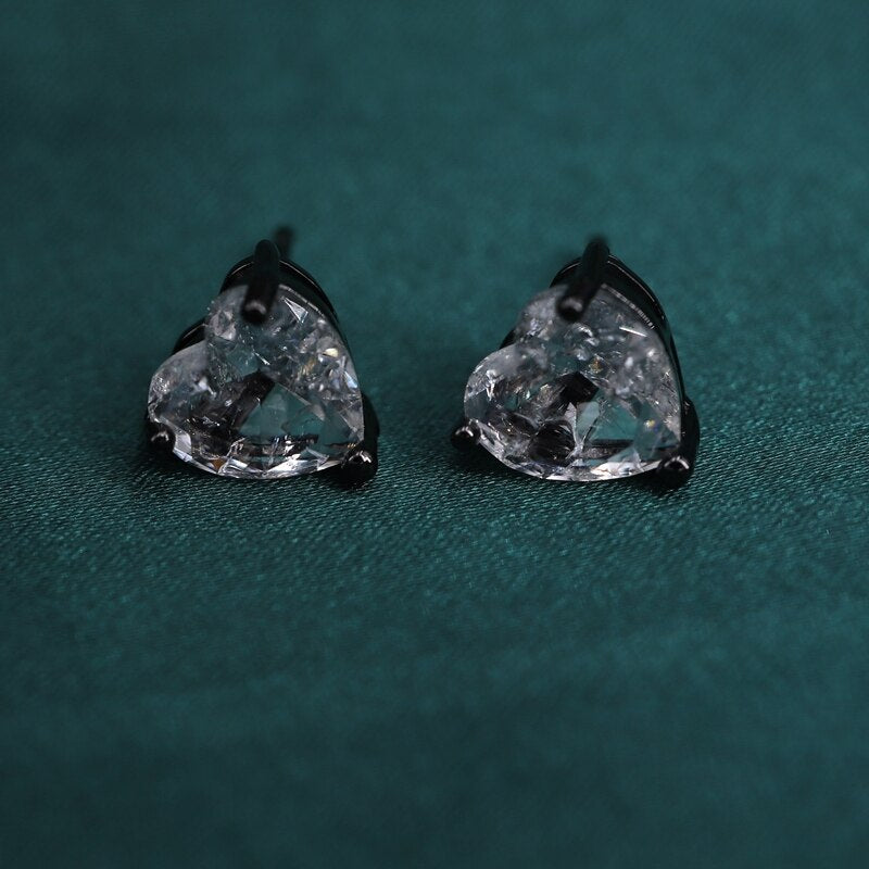 Crystal Small Heart Jewelry Set