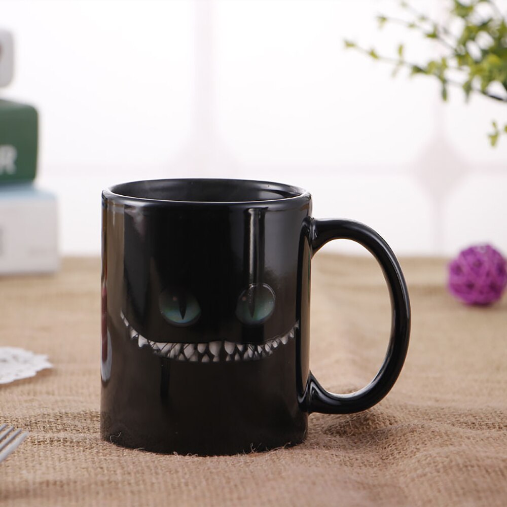 Cheshire Cat Heat Sensitive Mug