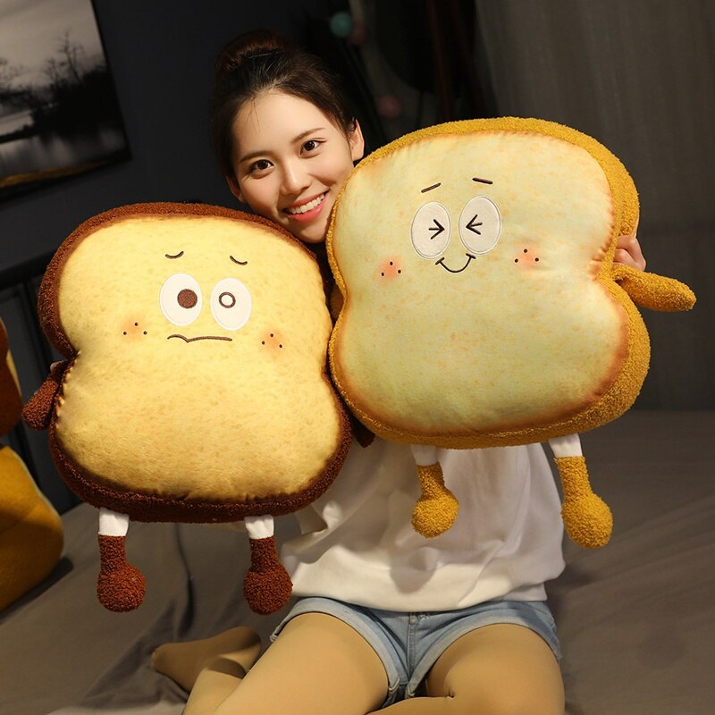 Cute Bread and Toast Plushies