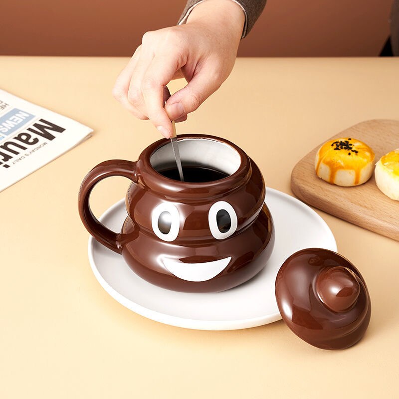 Ceramic Poop Coffee Mug