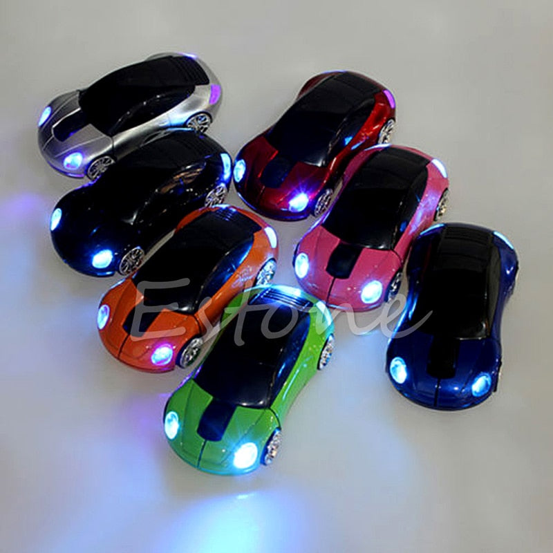 Wireless Car Shaped Mouse