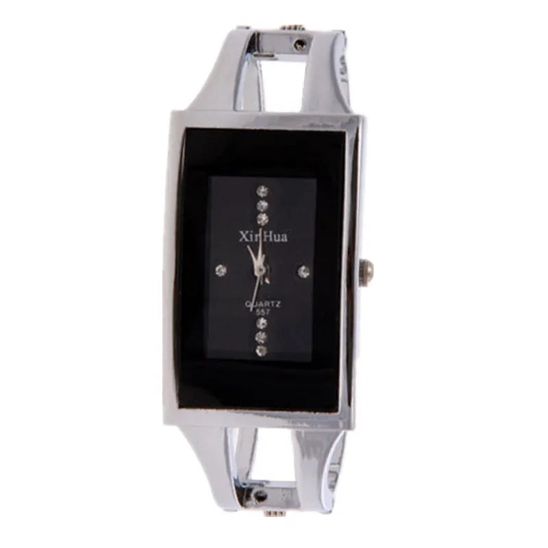 Square Crystal Bracelet Watch