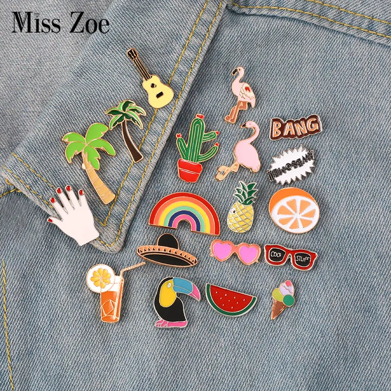 Assorted Designs Brooches