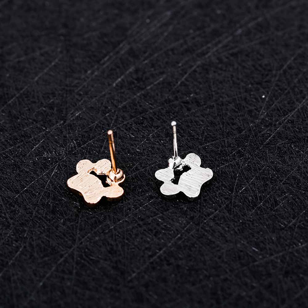 Cat and Dog Paw Stud Earrings
