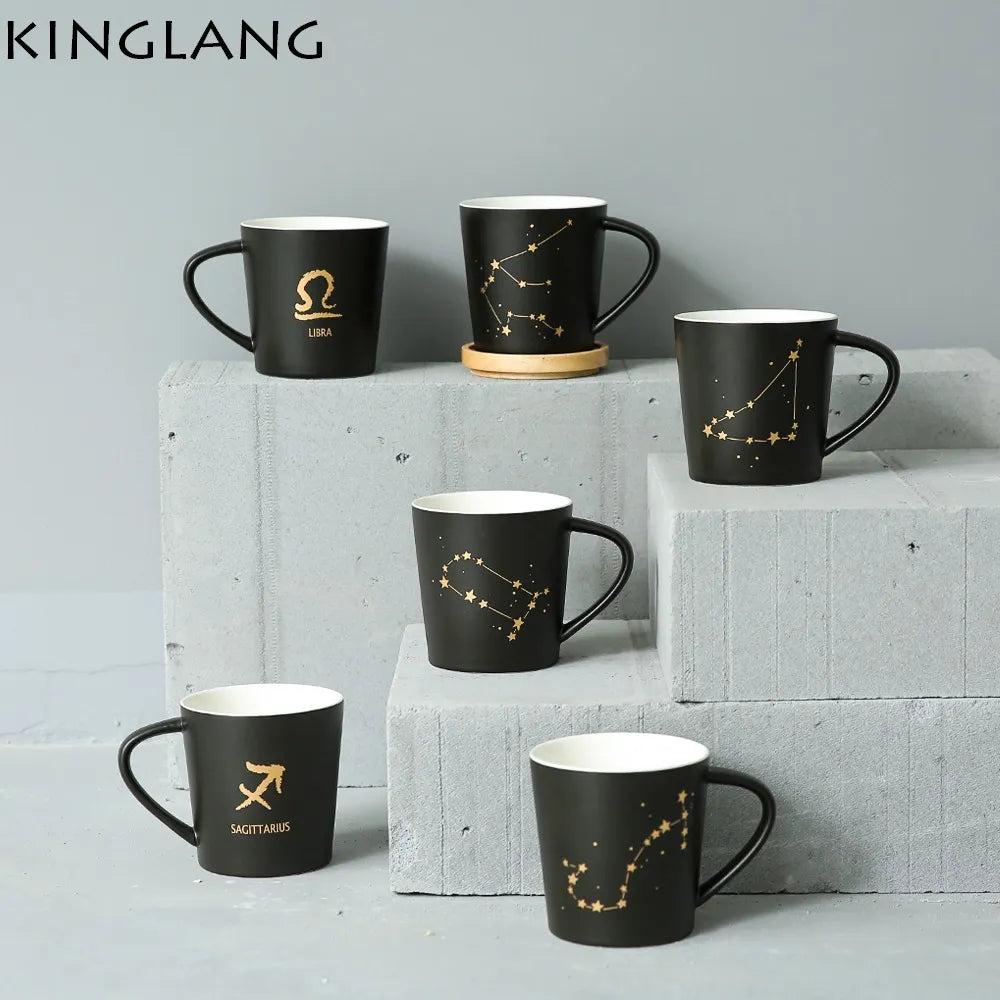 Zodiac 12 Constellation Ceramic Coffee Mug