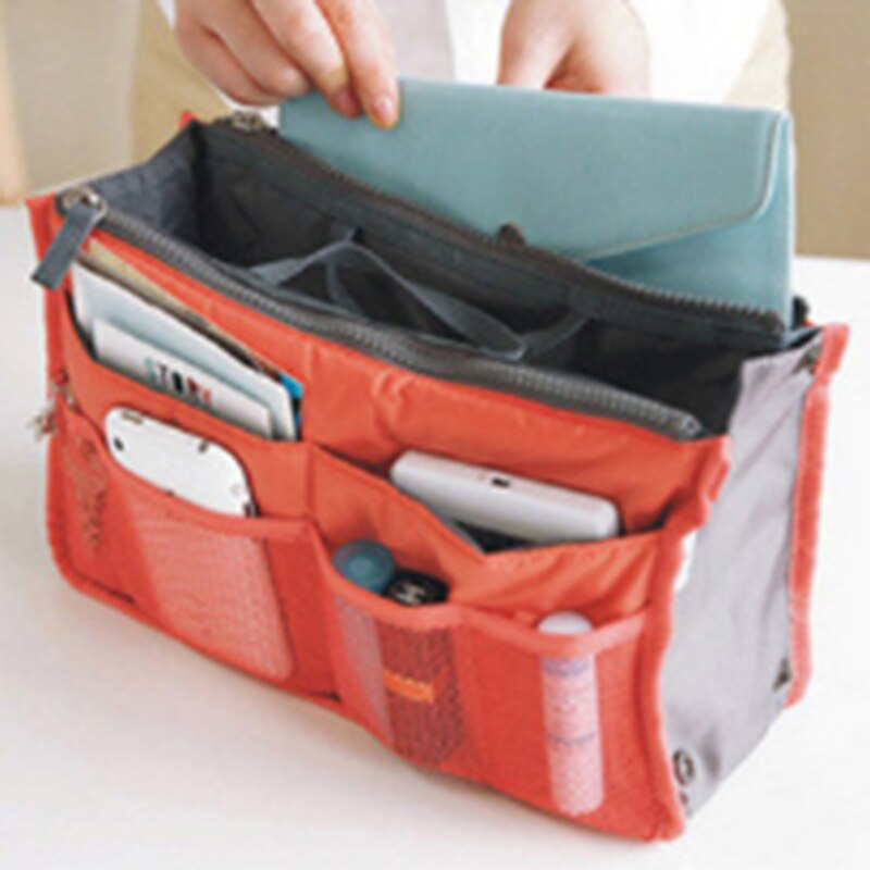 Clear Compact Portable Make Up Organizer Bag
