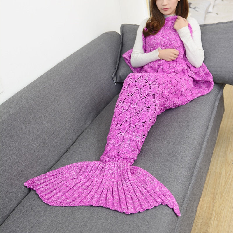 Mermaid Fish Tail Blanket