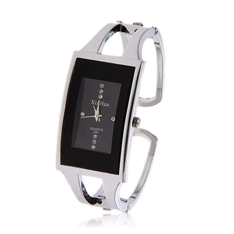 Square Crystal Bracelet Watch