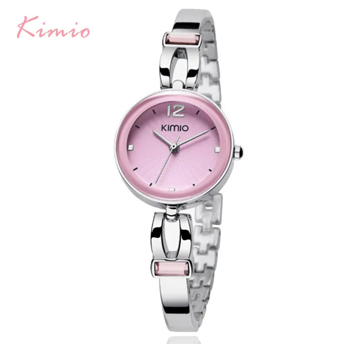 Pink Stainless Steel Small Watch