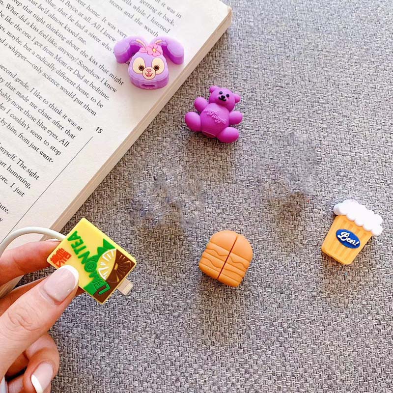 Adorable Food Cable Protectors