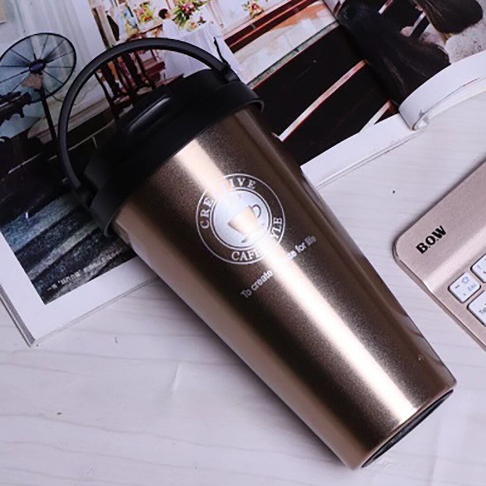 Stainless Steel Thermos w/ Carrying Lid