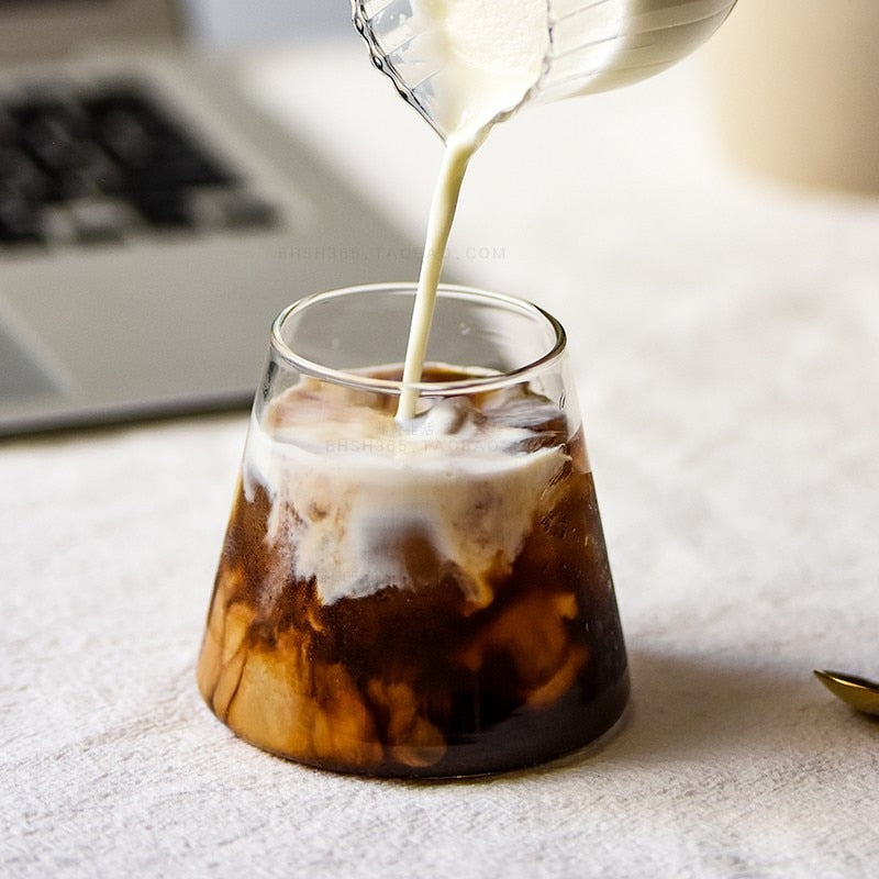 Japanese Style Glass Coffee Cup