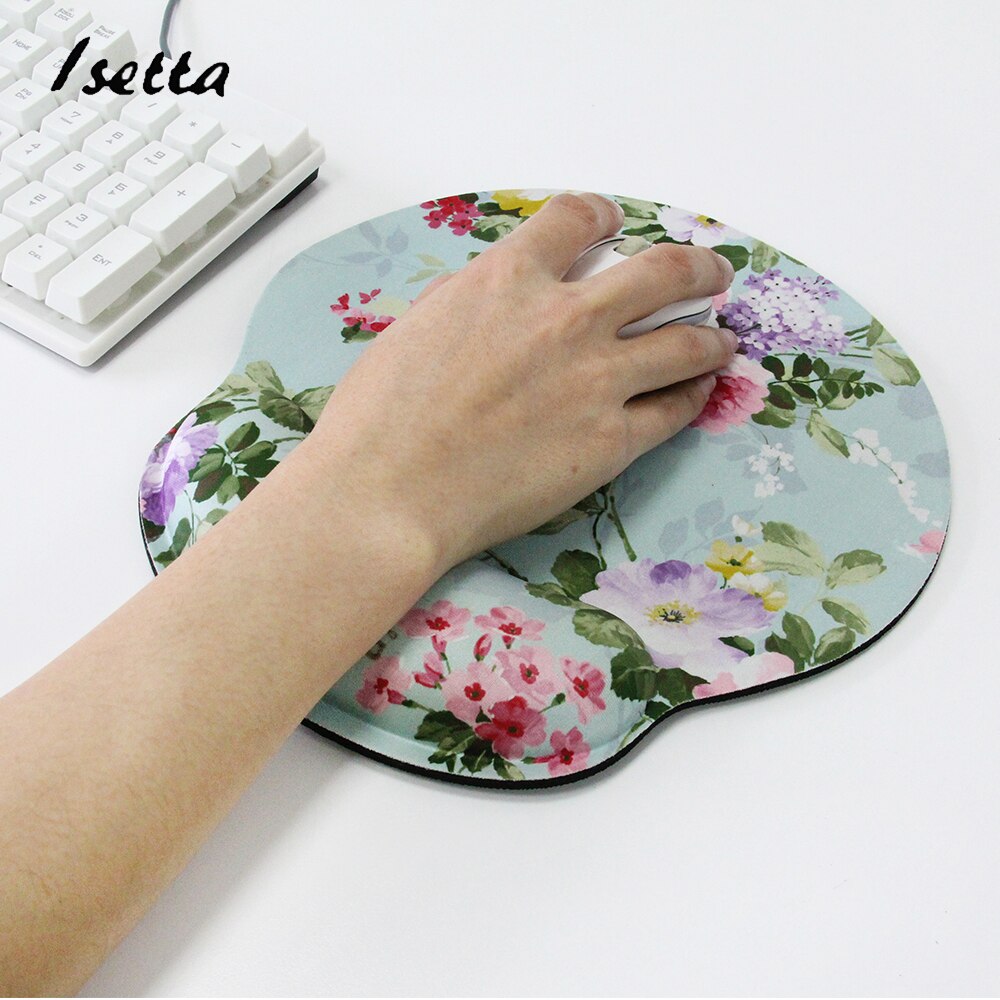 Plant Mouse Pad w/ Wrist Rest Support