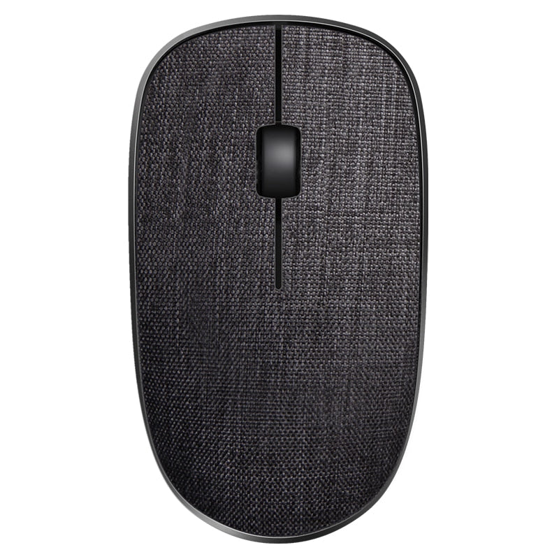 Fabric Covered Wireless Mouse USB Mouse