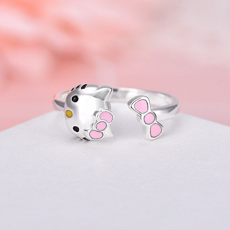 Adjustable Hello Kitty Ring