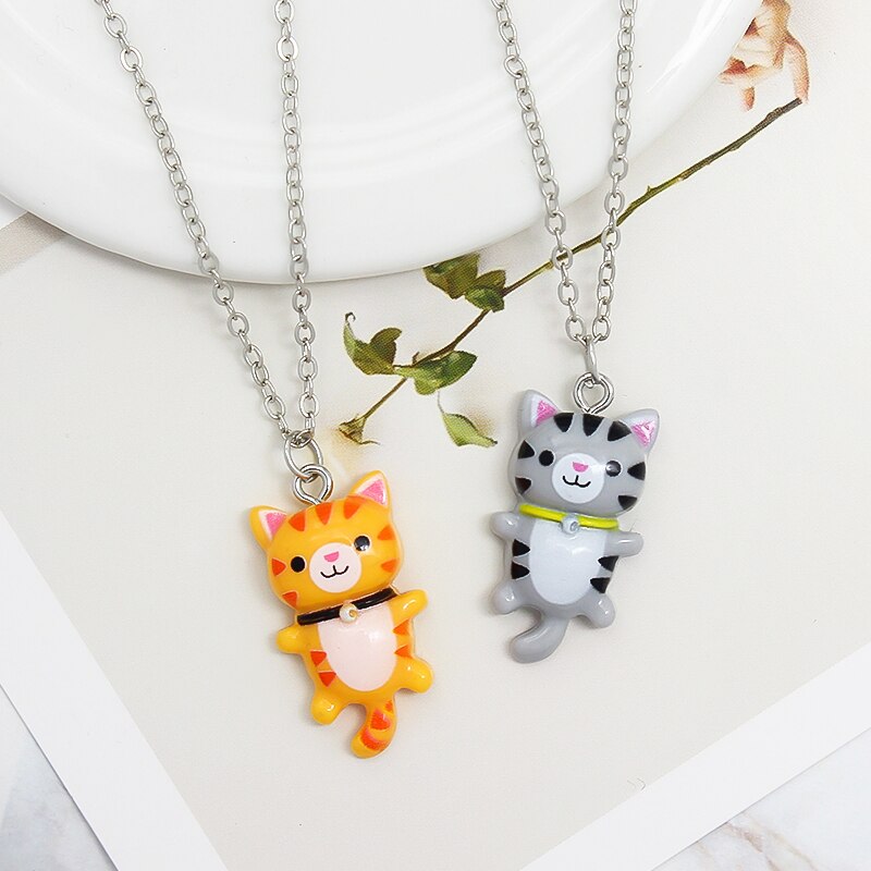 Acrylic Cat Necklace