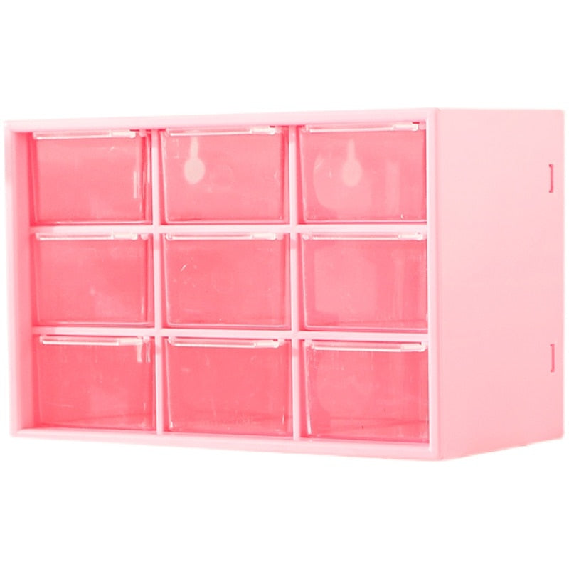 Nine-grid Storage Box Drawer Organizer
