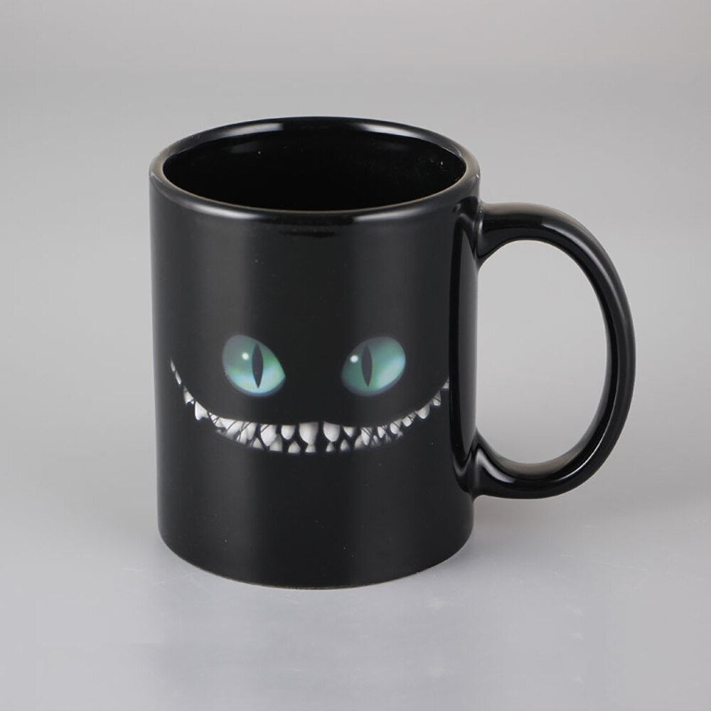 Cheshire Cat Heat Sensitive Mug