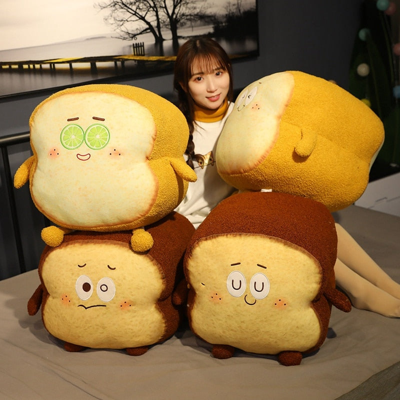 Cute Bread and Toast Plushies