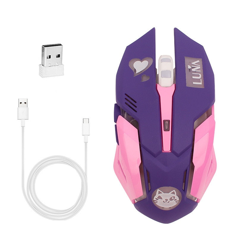 Overwatch Pioneer LUNA Game Wireless Mouse
