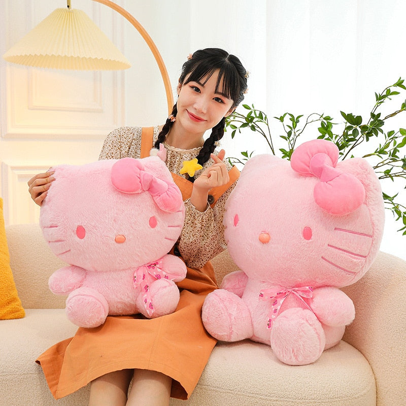 Pink Hello Kitty Doll Large Plushies