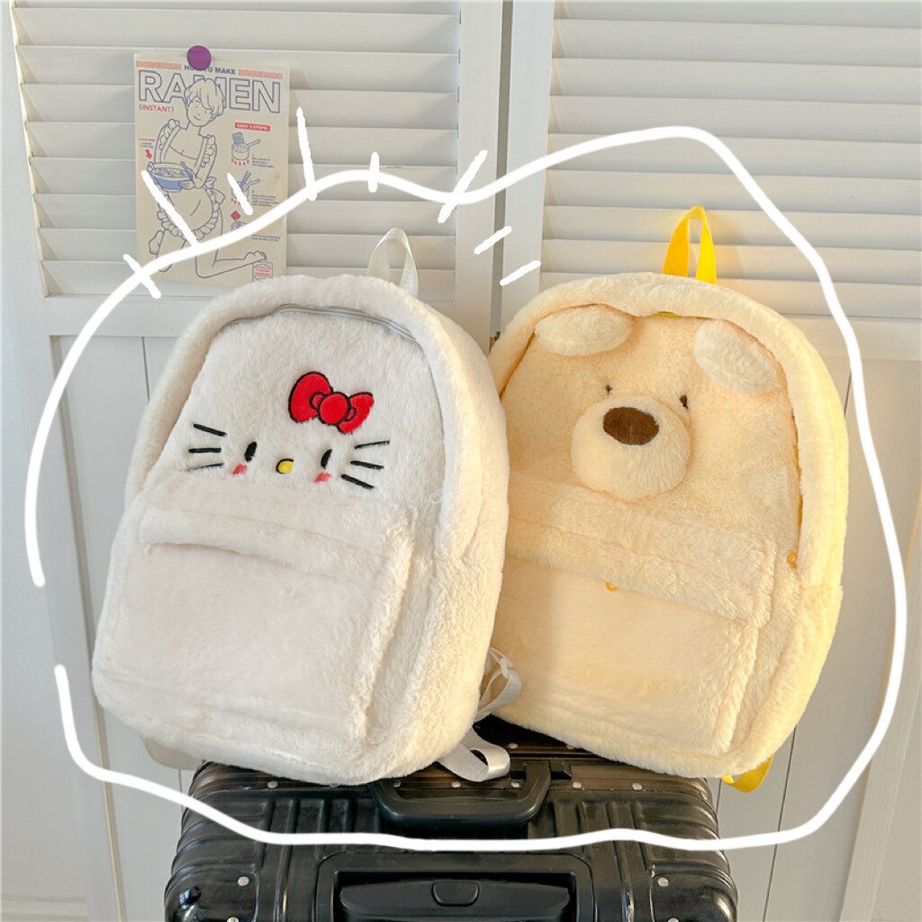 Sanrio Hello Kitty Plush Backpack