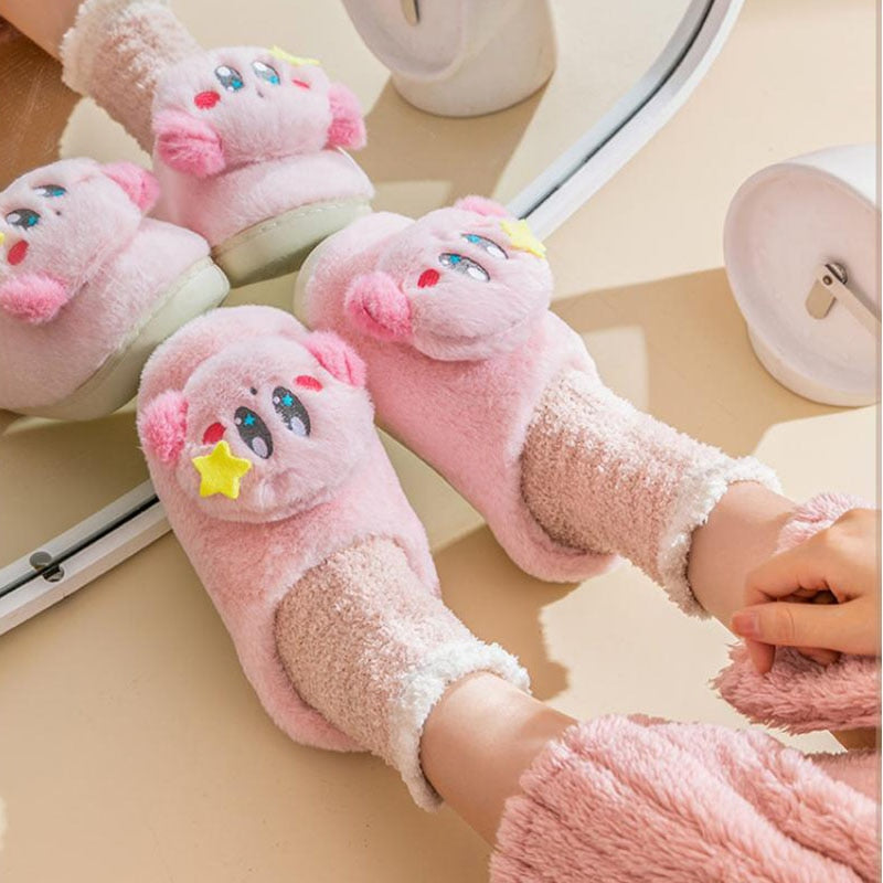 Kirby Plush Slippers