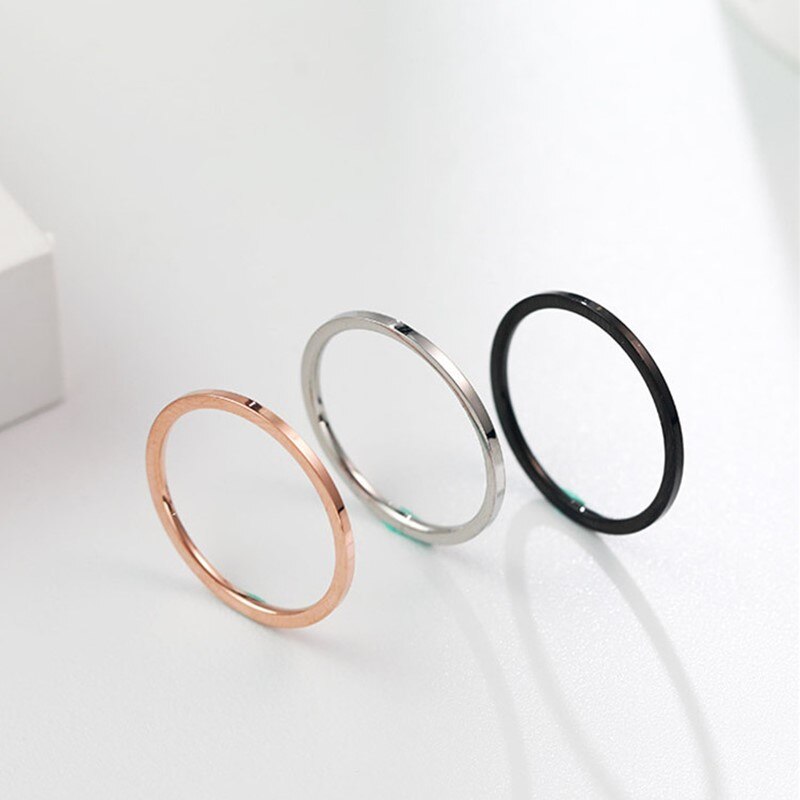 Stainless Steel Stackable Rings