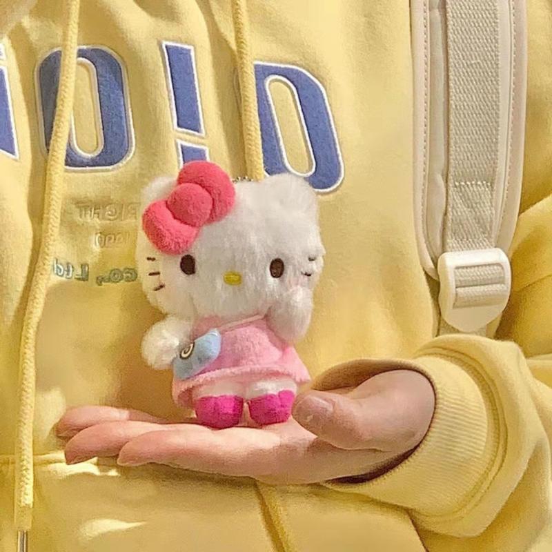 Hello Kitty Plushie Keychain