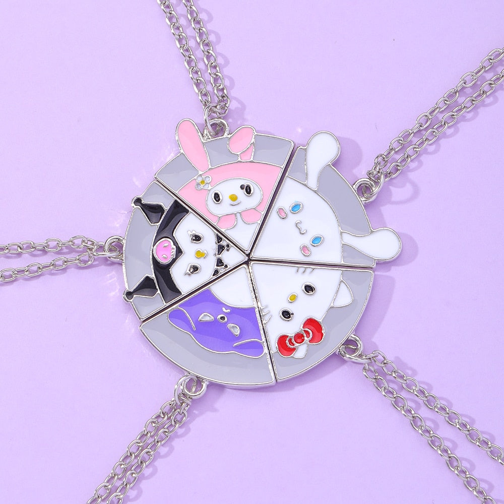 5Pcs Sanrio Friendship Necklace