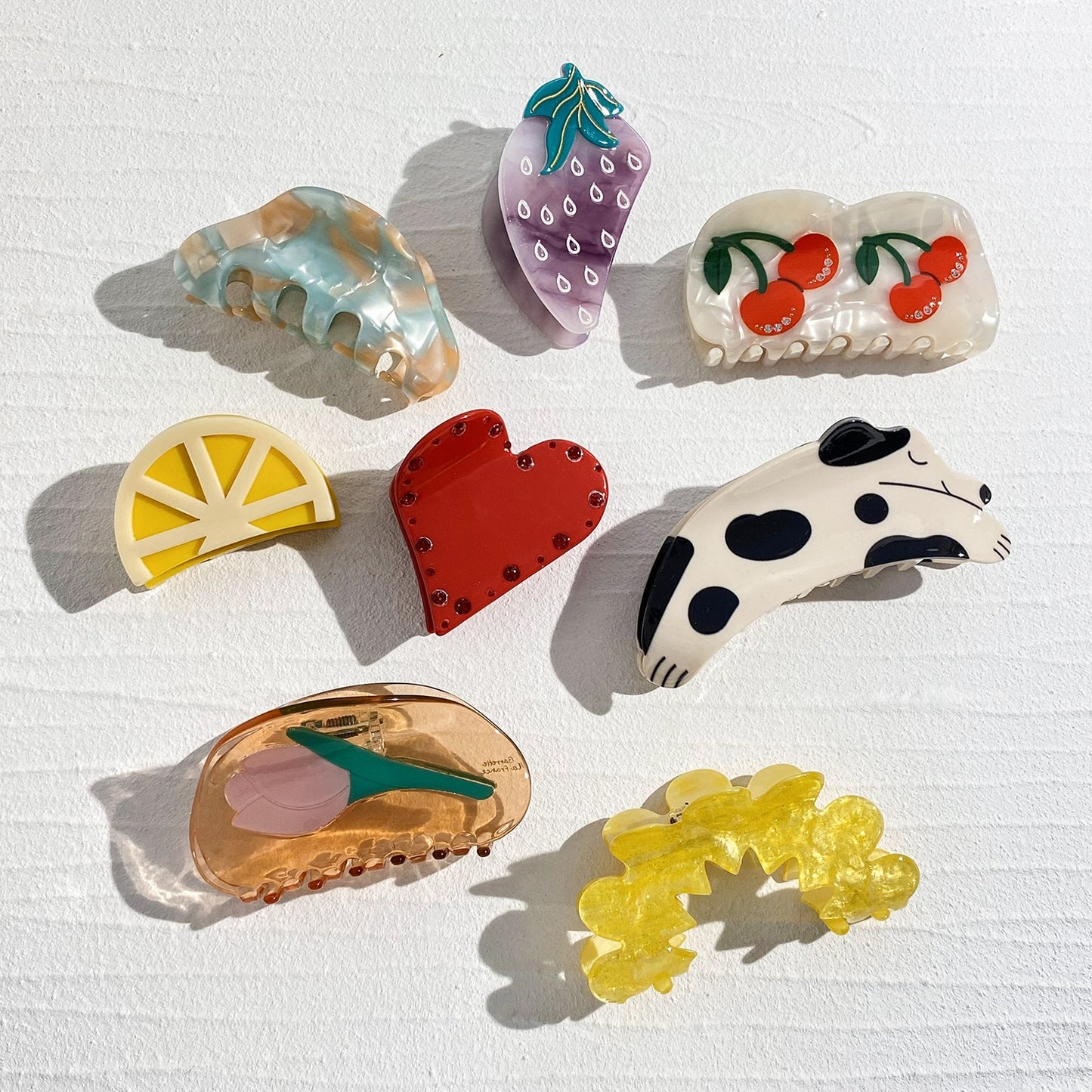 Assorted Shaped Hair Clips