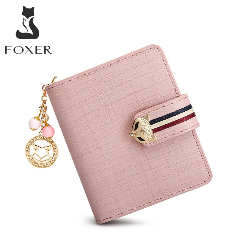 Fox Clasp Small Wallet