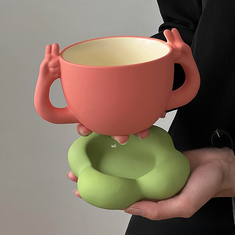Multi Shaped Ceramic Coffee Mugs