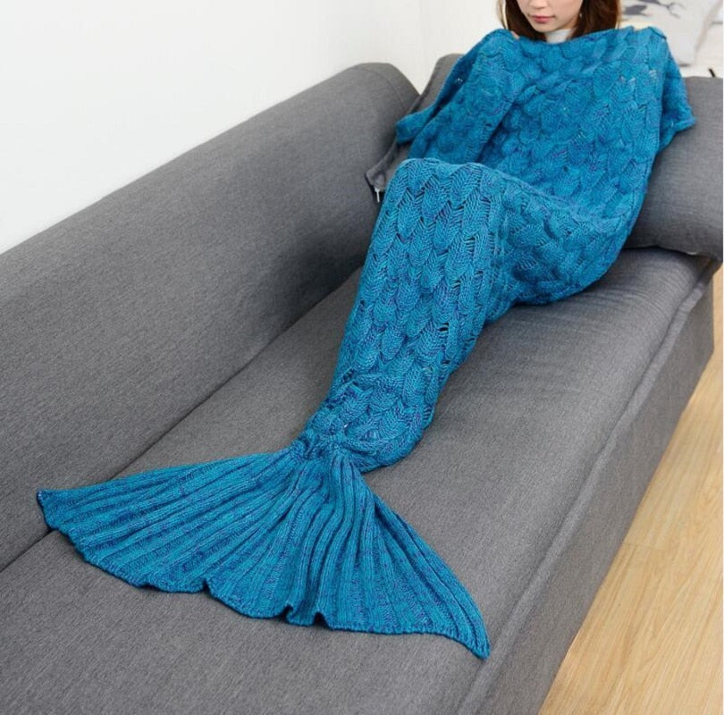 Mermaid Fish Tail Blanket