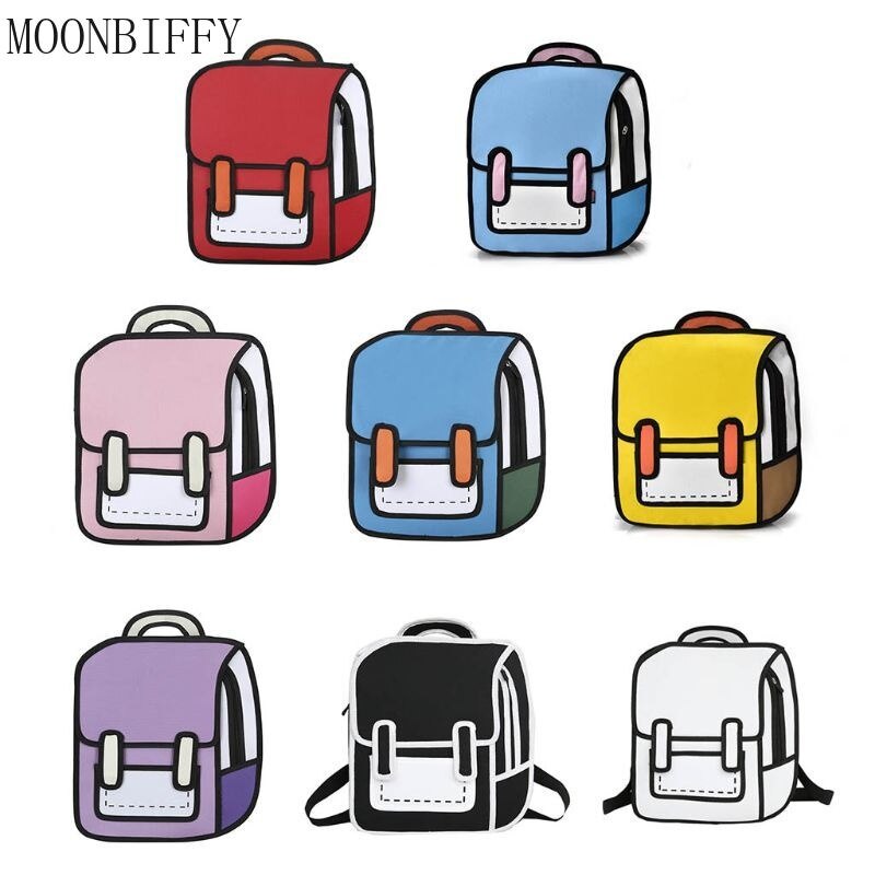 2D Drawing Backpack