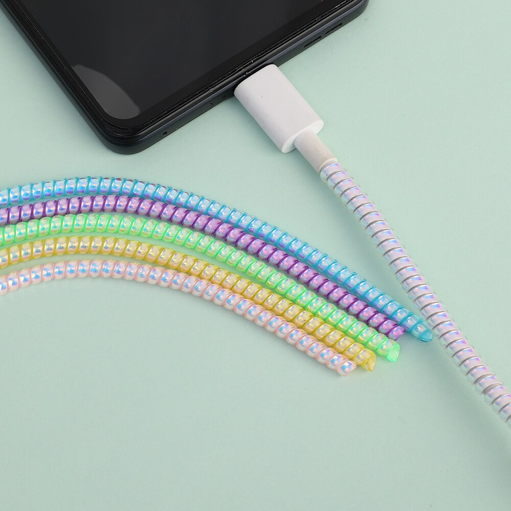 140cm Colorful Charger Cable Cord Protector