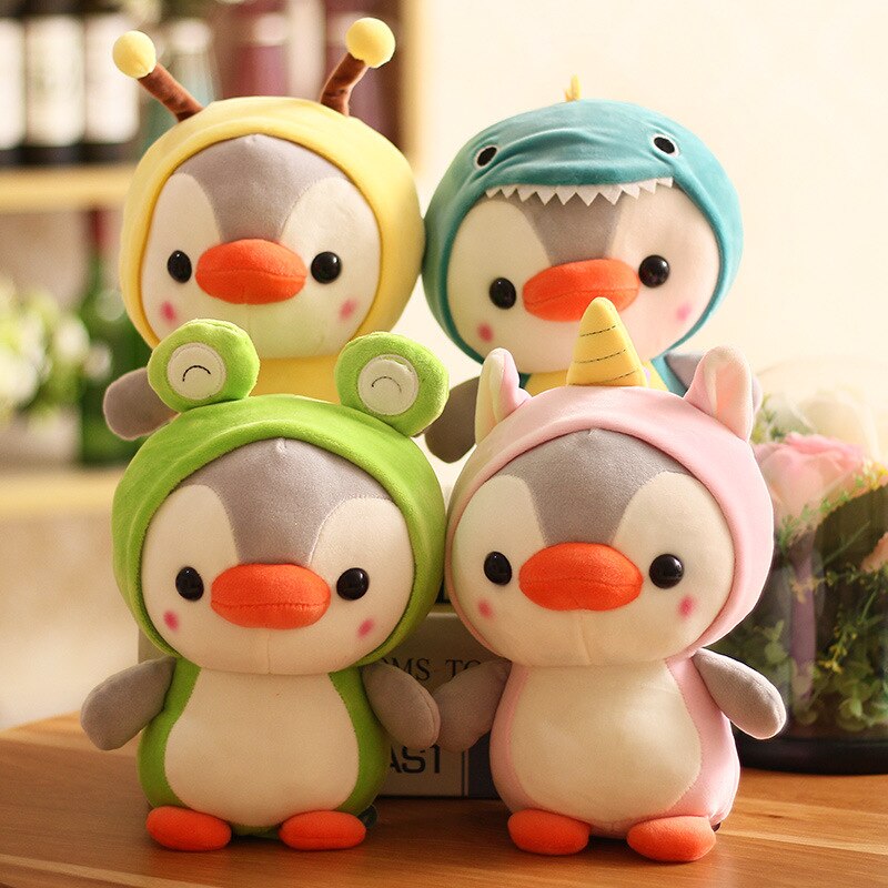 Cute Costumed Penguin Plushies