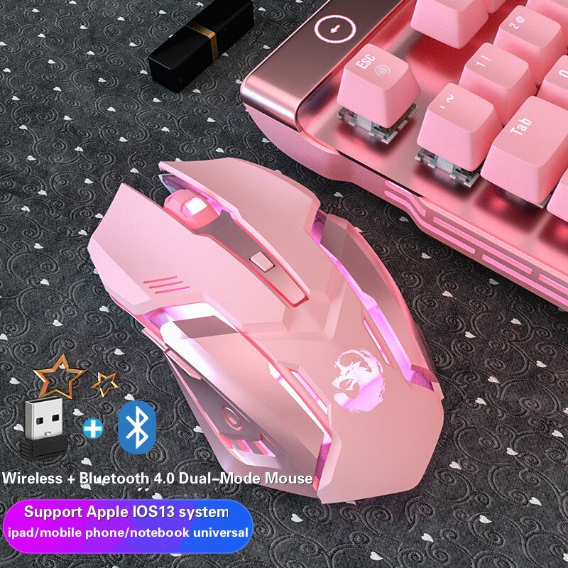Pink Wireless Mouse