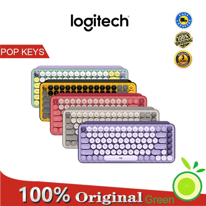 Logitech Pop Keys Bluetooth Wireless Keyboard