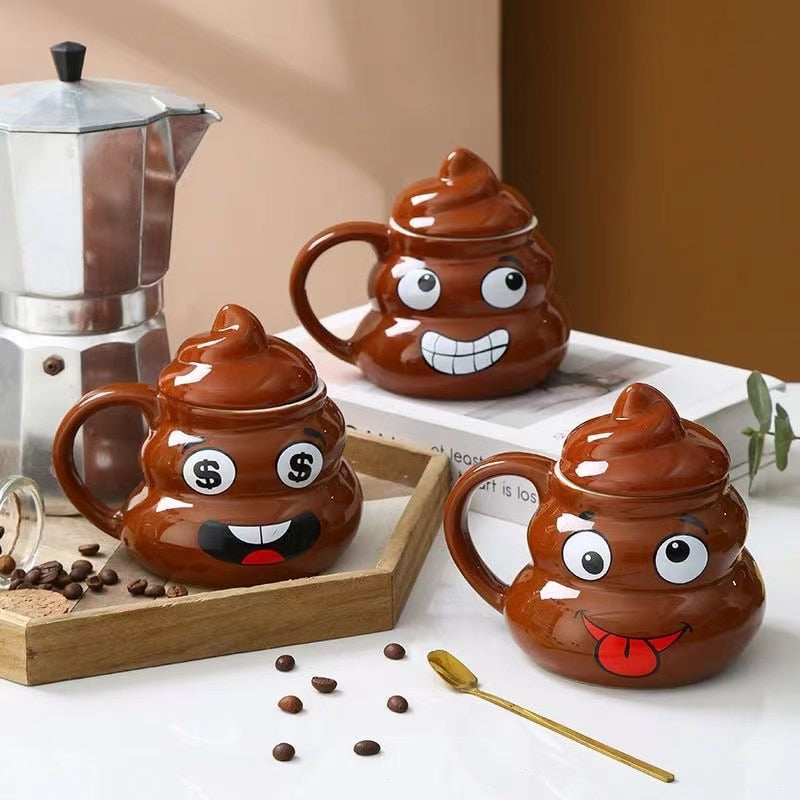Ceramic Poop Coffee Mug