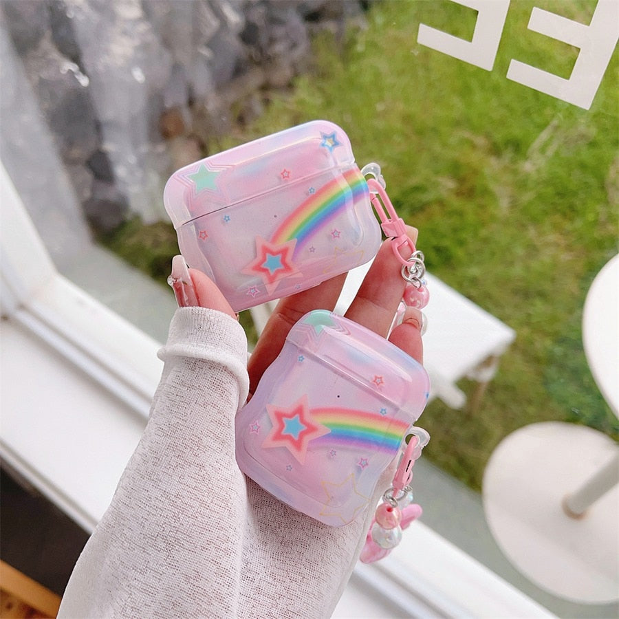 Rainbow Star Case for AirPods