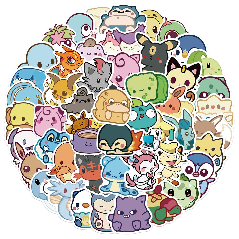 Assorted Pokemon Stickers