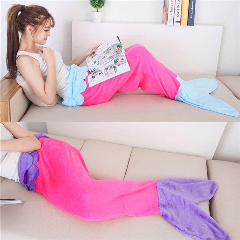 Fleece Mermaid Blanket