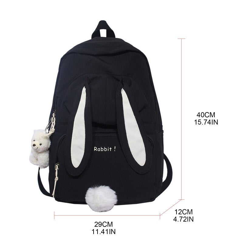 Cute Rabbit Ear Backpack